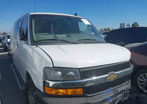 2022 Chevrolet Express Cargo Rwd 2500 Regular Wheelbase Wt z USA, uszkodzony, nr VIN 1GCWGAFP5N1269774